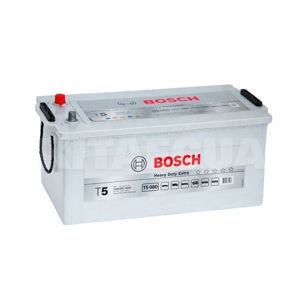Аккумулятор автомобильный 225Ач 1150А "+" слева Bosch (0092T50800) - 2