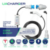 Зарядка для електромобіля Type Tesla 7.4 кВт 32А 1-фаза EXPERT UACHARGER (CHC-EX120741-21-10)