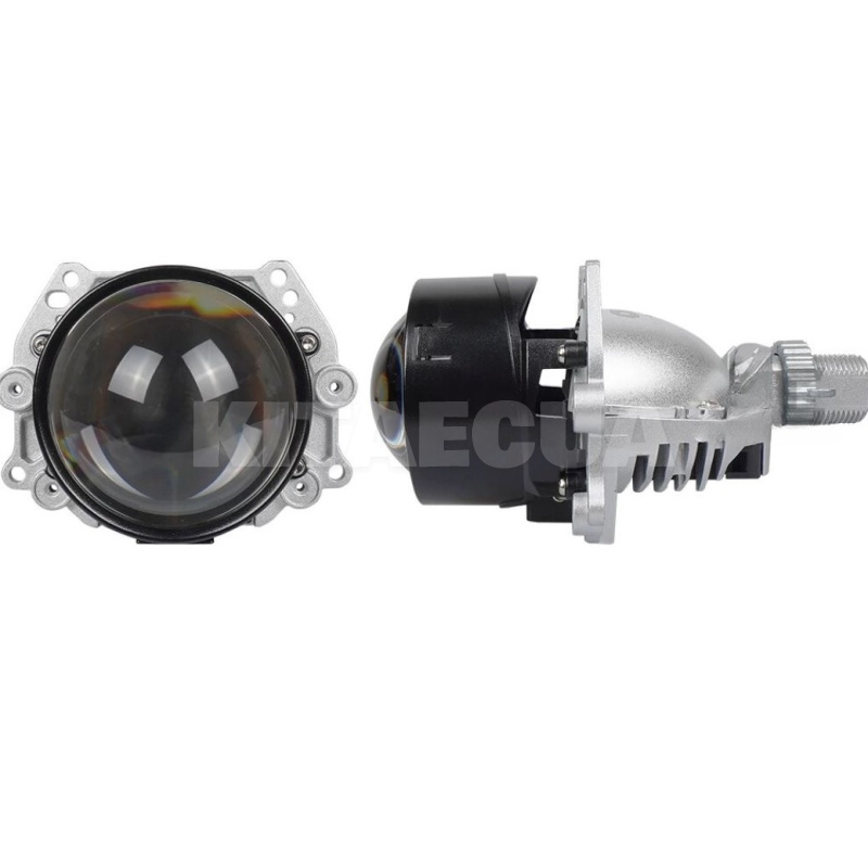 Bi-LED лінзи в фари H4/H7/HB3/HB4 2.5" 45/50W 5500K SIGMA4car (36135) - 2