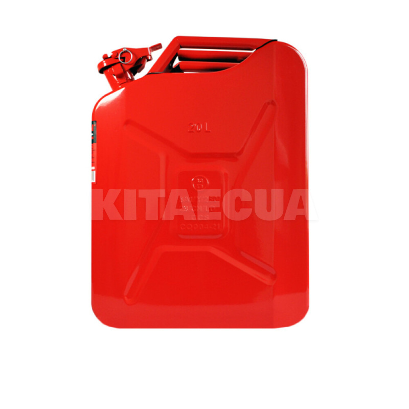 Канистра вертикальная 20л красная металлическая с антикоррозийной обработкой MAXION (MXAC-LDYGL20)