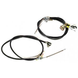 Трос ручного тормоза (комплект) KLM Autoparts