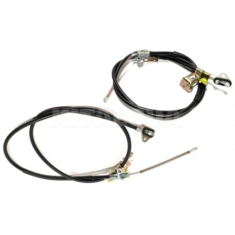Трос ручного тормоза (комплект) KLM Autoparts на Geely MK (1014001818-1014001819-K)