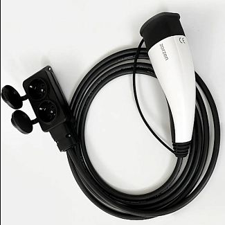 Разрядный кабель (разрядник V2L/V2H/V2G) GB/T - EU Schuko 3.5 кВт 5м FEYREE