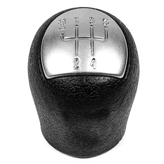 Ручка КПП черно-серая кожзам для Renault Kangoo 1998-2008г ABM