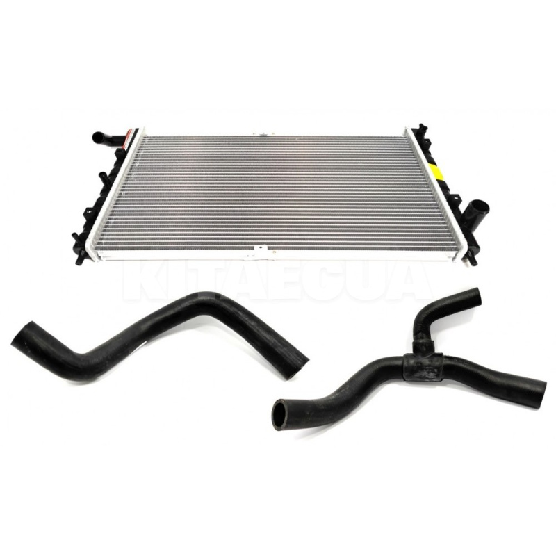 Радиатор охлаждения с патрубками KLM Autoparts на ZAZ FORZA (A13-1301110-A13-1303211FA-A13-1303111FA-K)