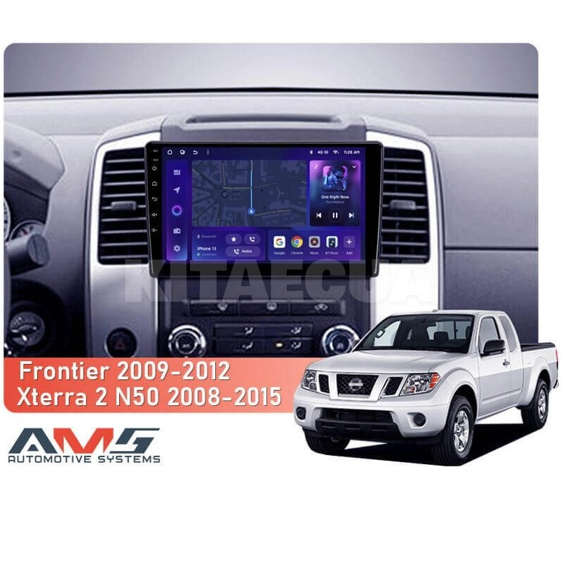 Штатна магнітола MOSS M3 4+32 ГБ 10" Nissan Frontier 2009-2012 AMS (50845) - 3