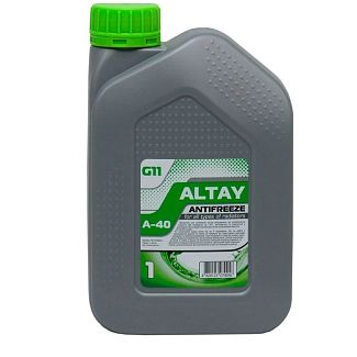 Антифриз зеленый 10л g11 -40 °с ALTAY