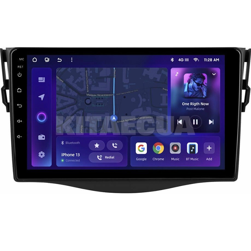 Штатна магнітола MOSS M2 4+32 Gb 9" Toyota RAV4 3 XA30 2005-2016 AMS (49535)