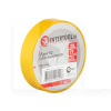 Стрічка ізоляційна 17мм x 20м жовта Intertool (IT-0052)