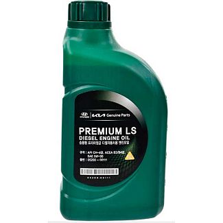 Масло моторное полусинтетическое 1л 5W-30 Gasoline Engine Oil Premium LS Diesel MOBIS