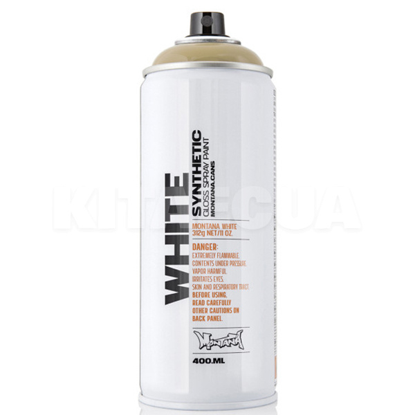 Краска декоративная синтетическая 400мл 7020 "полярный медведь" бежевая White MONTANA (280337-MONTANA)