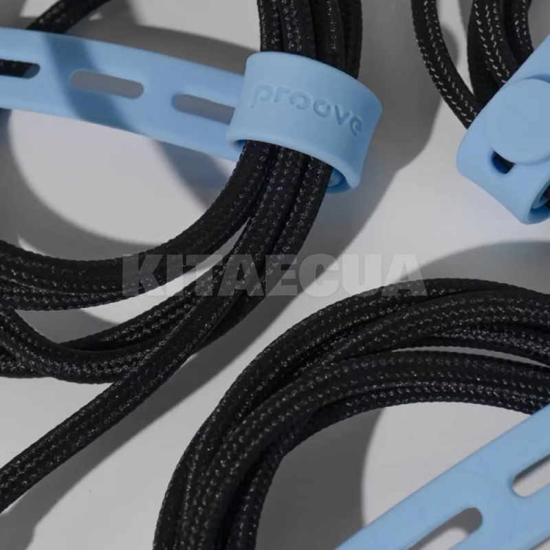 Кабель 3in1 USB to Type-C/Micro USB/Lightning 3А 1.2м черный PROOVE (491920001) - 3