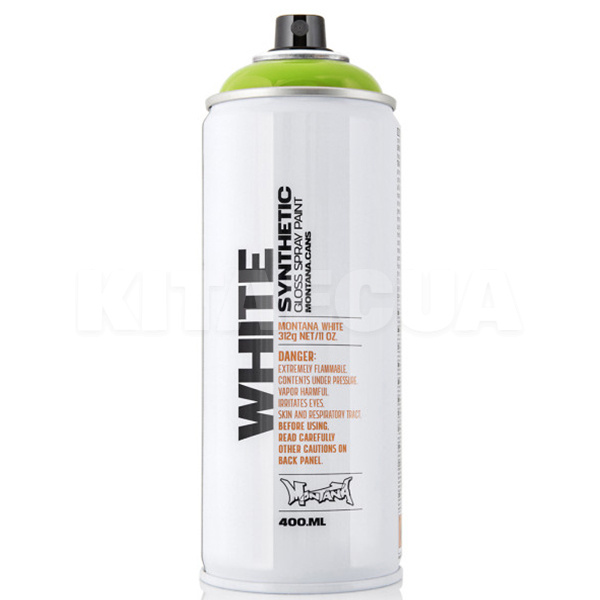 Фарба декоративна синтетична 400мл 6020 "кайпіріння" салатова White MONTANA (280252-MONTANA)