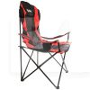 Кресло раскладное до 100 кг красно-черное Паук AXXIS (ax-794)