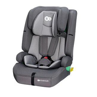 Автокресло детское Isofix 9-36 кг серое Kinderkraft