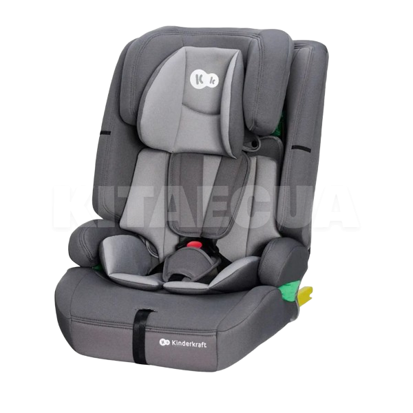 Автокрісло дитяче Isofix 9-36 кг сіре Kinderkraft (00-00305219)