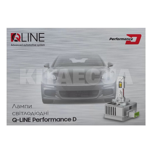 LED лампа для авто Performance D2S/D2R 90W 6000K (комплект) QLine (00-00020758) - 2