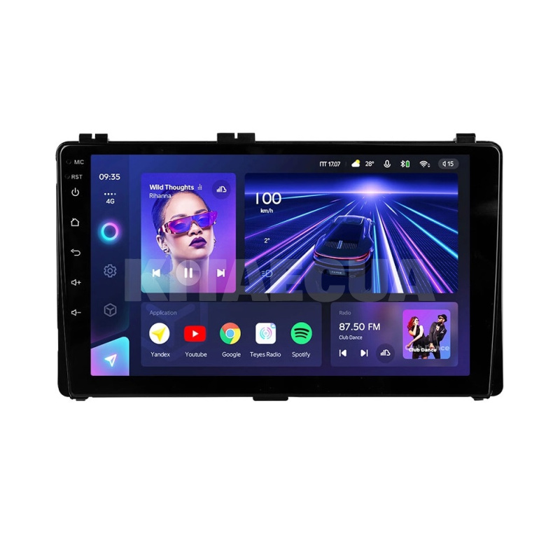 Штатная магнитола CC3L 4+32Gb 10" Toyota Corolla 11 2017-2018 Teyes (43150)