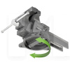 Тиски слесарные поворотные 150 мм Intertool (HT-0083)