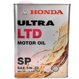 Масло моторное синтетическое 4л 5W-30 Ultra LTD HONDA