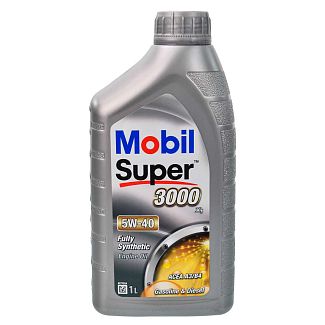 Масло моторное синтетическое 1л 5W-40 Super 3000 X1 MOBIL