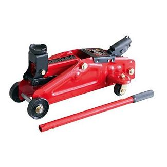 Домкрат гідравлічний підкатний до 2т (140мм-300мм) в кейсі (TONGRUN) TORIN