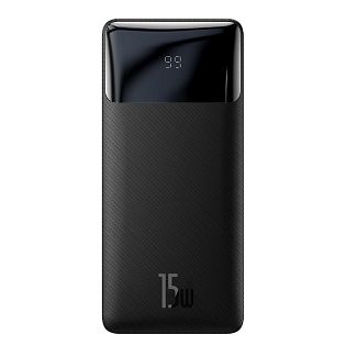 Повербанк Bipow Digital Display 20000 мАг PD15WW чорний BASEUS