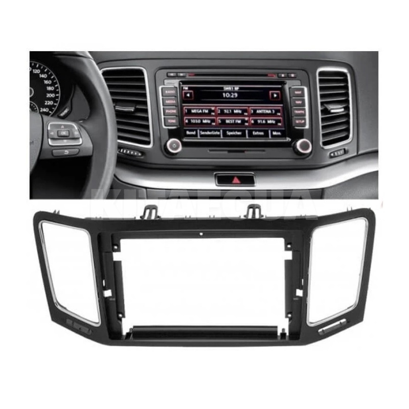 Штатна магнітола E9232 2+32 Gb 9" Sharan 2012-2018 SIGMA4car (62057) - 4