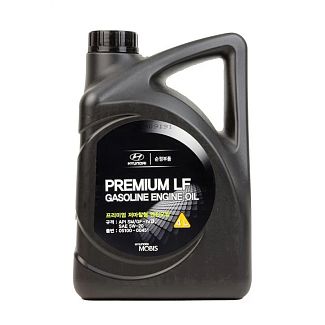 Моторна олія синтетична 4л 5W-20 PREMIUM LF Gasoline Hyundai