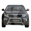 Кенгурятник WT006 Kia Sportage 2010-2015 нержавеющая сталь CAN (dd22512)