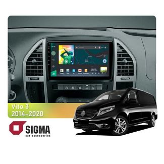 Штатна магнітола X10232 2+32 Gb 10" Mercedes-Benz Vito 3 W447 2014-2020 (L1) SIGMA4car