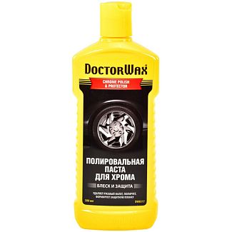 Полірувальна паста для хрому 300мл Chrome Polish & Protector DoctorWax