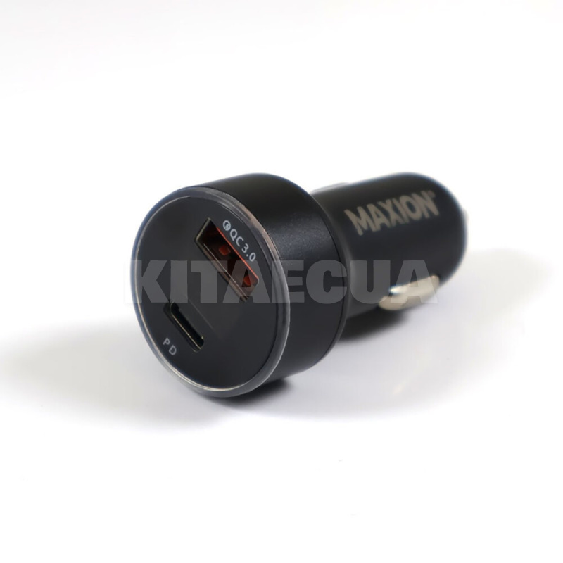 Зарядное устройство 12В/24В 2 выхода (USB+Type-C) 5.4 А MAXION (MXAC-CC036) - 3