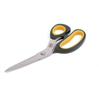 Ножиці господарські з гумовою вставкою 200 мм (8") СИЛА