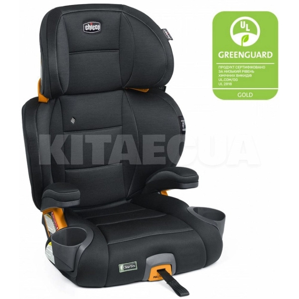 Автокресло детское KidFit ClearTex Plus 18-45 кг черное Chicco (79627.24.07) - 4