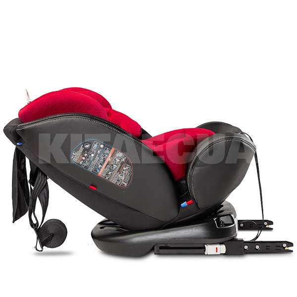 Автокрісло дитяче Mundo Isofix Red 0-36 кг Caretero (TERO-2604) - 5