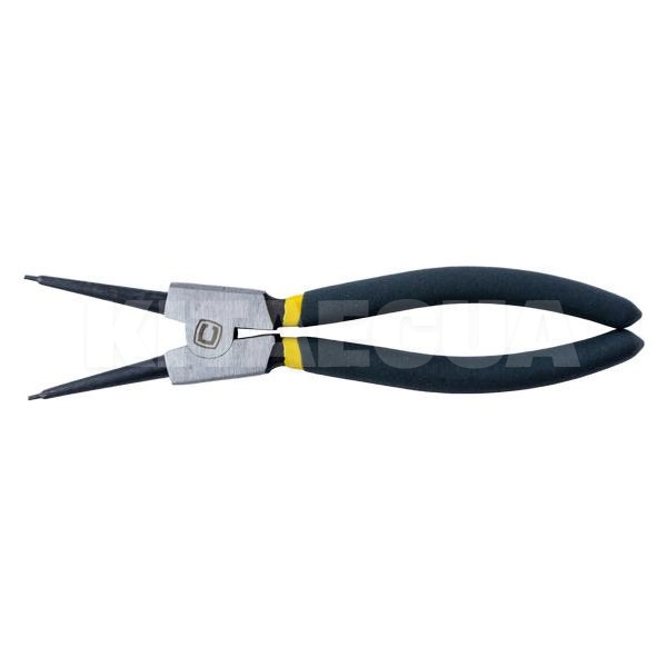 Щипці для зняття/установки стопорних кілець прямі на розтиск 175 мм СИЛА (310703) - 2