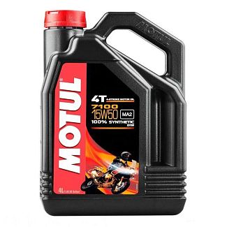 Моторна олія синтетична 4л 15W-50 7100 4T MOTUL