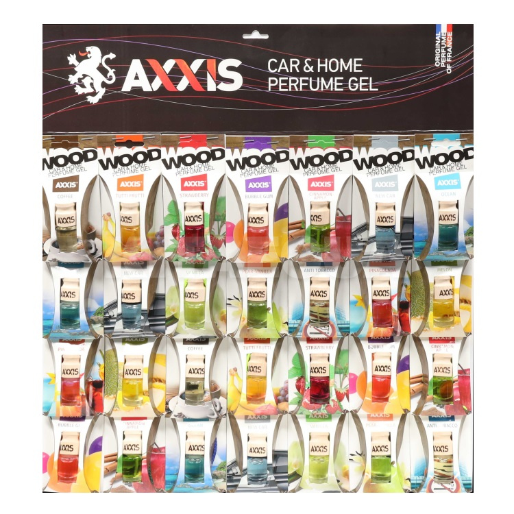 Ароматизатор MIX Wood DUOS 12 ароматов (24шт.) AXXIS (AX-2139)