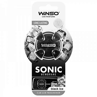 Ароматизатор "чёрный лёд" Sonic Black Ice Winso