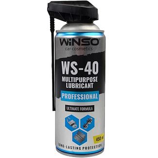 Мастило багатофункціональне PROFESSIONAL MULTIPURPOSE LUBRICANT WS-40 450мл Winso