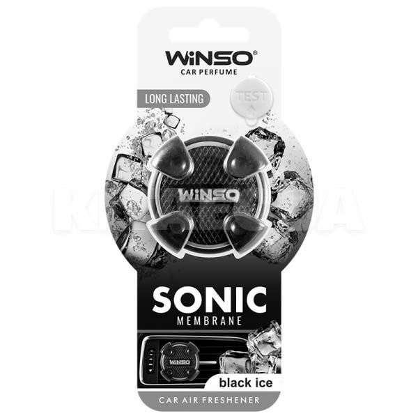 Ароматизатор "чёрный лёд" Sonic Black Ice Winso (531120-Winso)