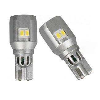 Светодиодная лампа V10 12V W16W 5500K (компл.) AMS