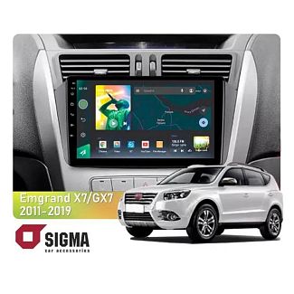 Штатная магнитола X9232 2+32 Gb 9" Geely Emgrand X7 1 2011-2019 SIGMA4car