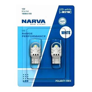 LED лампа для авто Range Performance W3X16D 2.2W 6000K (комплект) NARVA