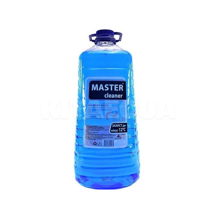 Омыватель зимний -12С BLUE 4л MASTER CLEANER (4802648555)