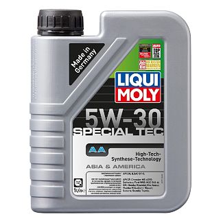 Масло моторное синтетическое 1л 5W-30 SPECIAL TEC АА LIQUI MOLY