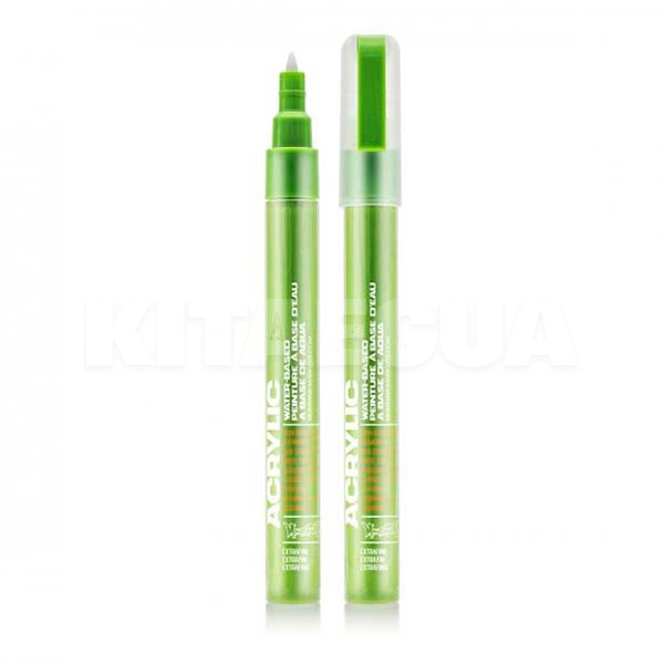 Маркер акриловий 0.7мм Shock Green Light MONTANA (322754) - 4