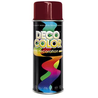 Фарба глянсова 400мл пурпурно-червона DecoColor