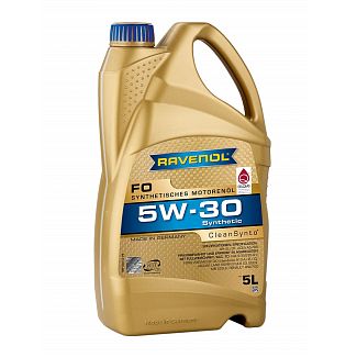 Масло моторне синтетичне 5л 5W-30 FO RAVENOL